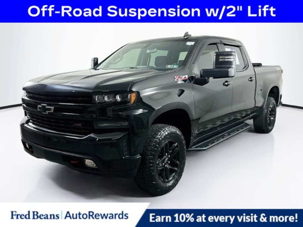 Used 2020 Chevrolet Silverado 1500 LT Trail Boss Truck Crew Cab