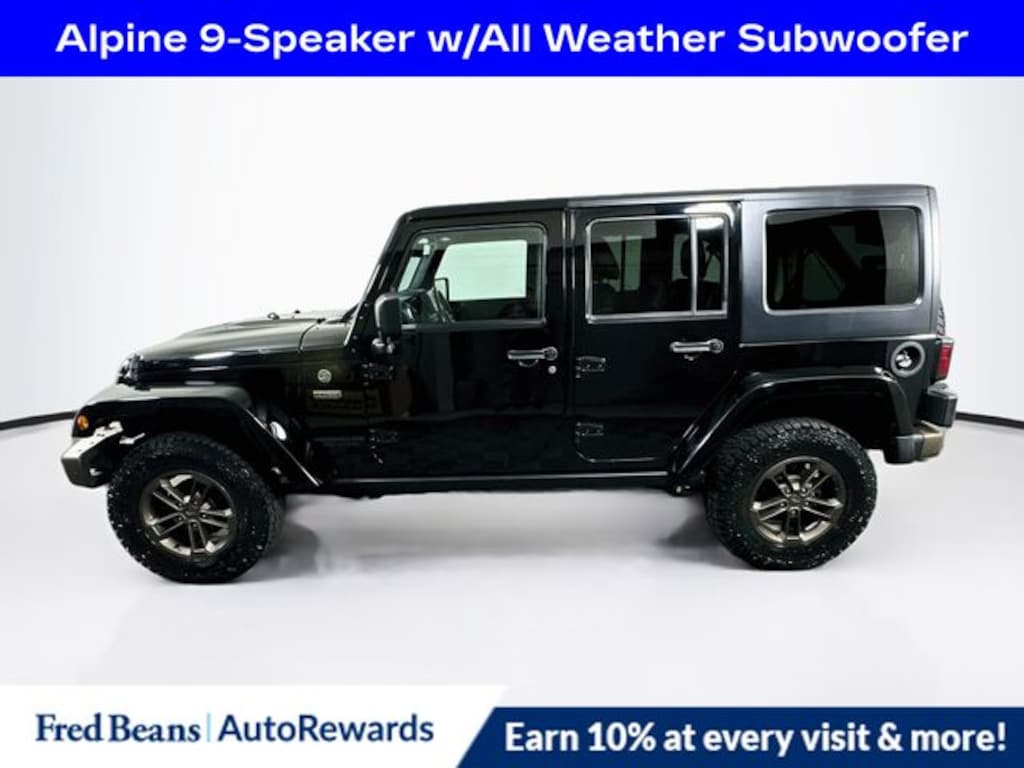 Used 2017 Jeep Wrangler JK Unlimited Unlimited Sahara SUV