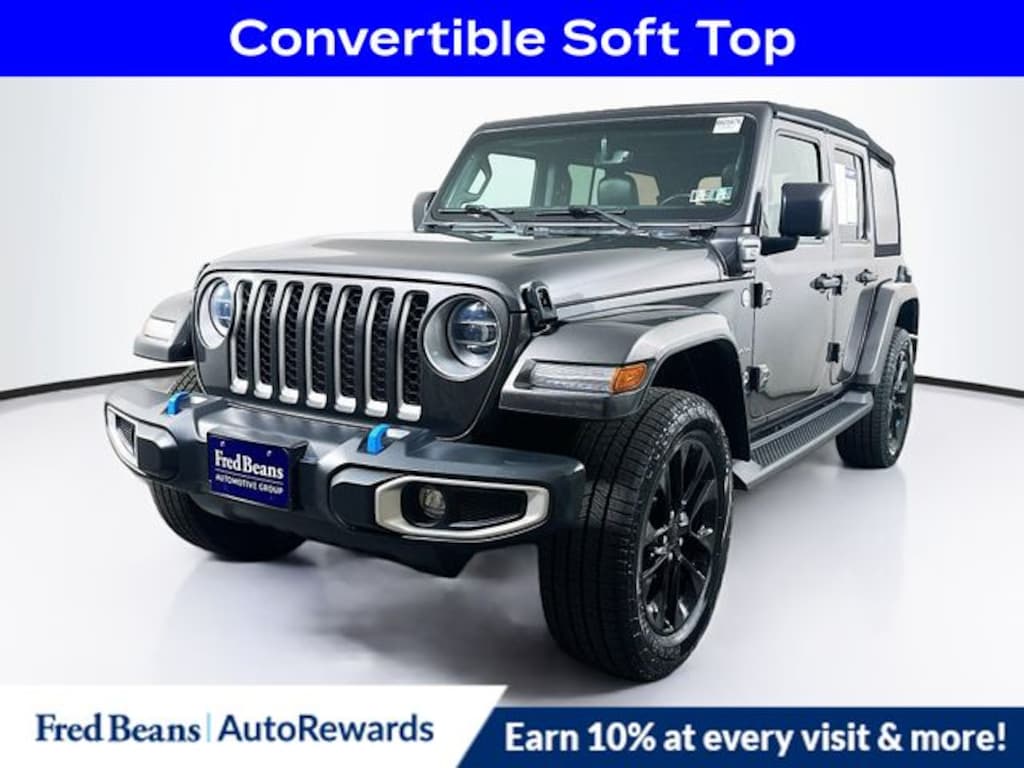 Used 2022 Jeep Wrangler Unlimited 4xe Unlimited Sahara 4xe SUV