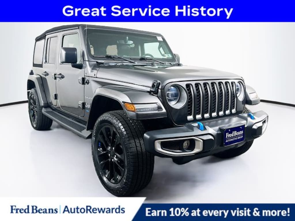Used 2022 Jeep Wrangler Unlimited 4xe Unlimited Sahara 4xe SUV