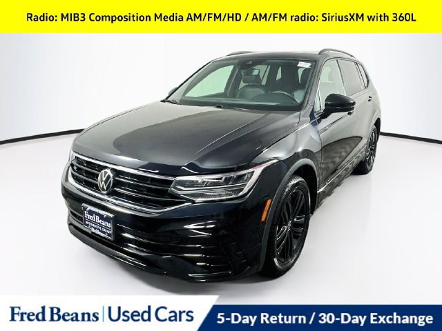 Used 2022 Volkswagen Tiguan 2.0T SE R-Line Black SUV