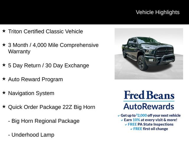 Used 2017 Ram 3500 Big Horn