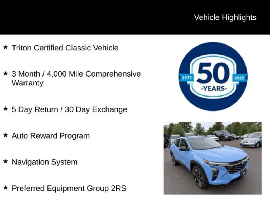 Used 2024 Chevrolet Trax 2RS SUV