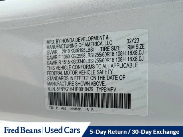 2023 Honda Pilot EX-L - Photo 38