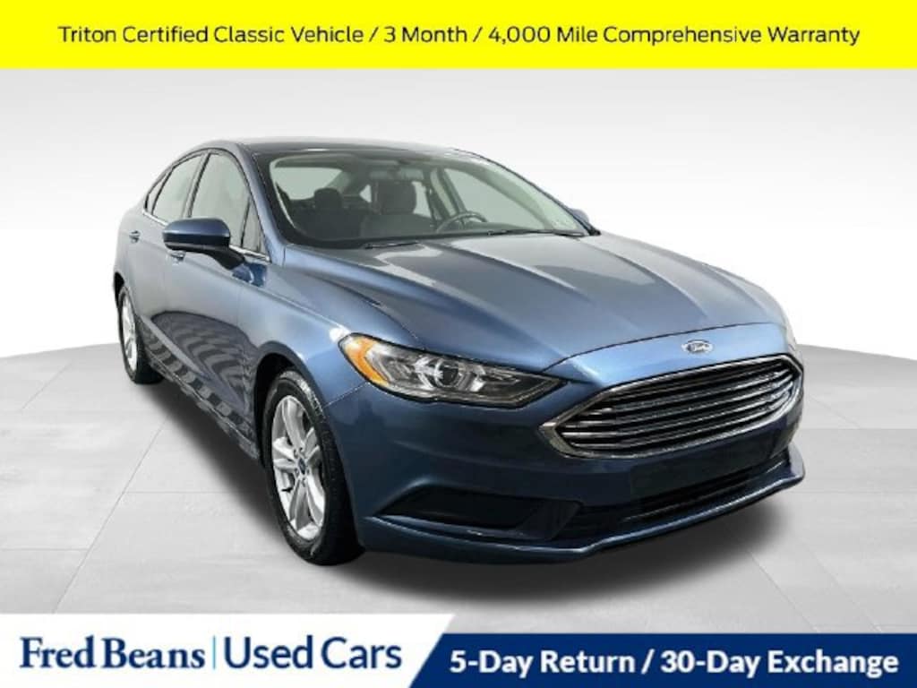 Used 2018 Ford Fusion SE