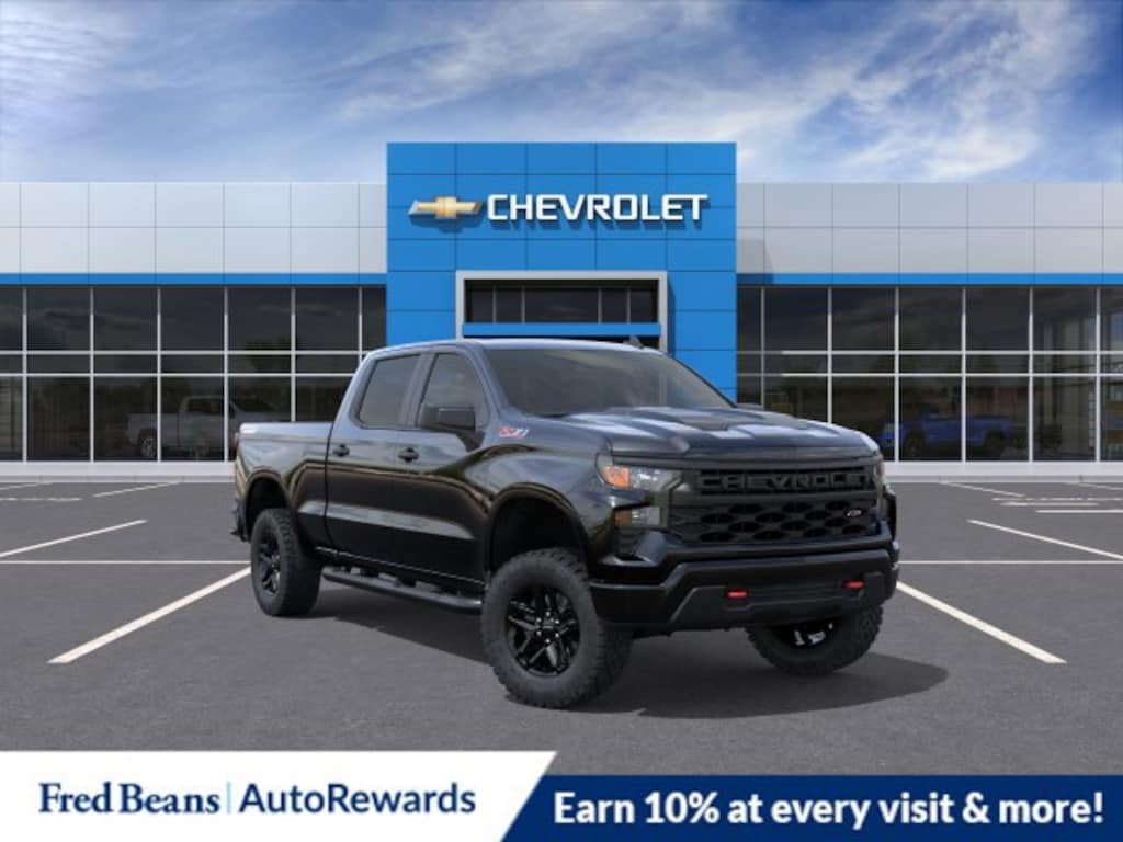 New 2026 Chevrolet Silverado 1500 Custom Trail Boss Truck