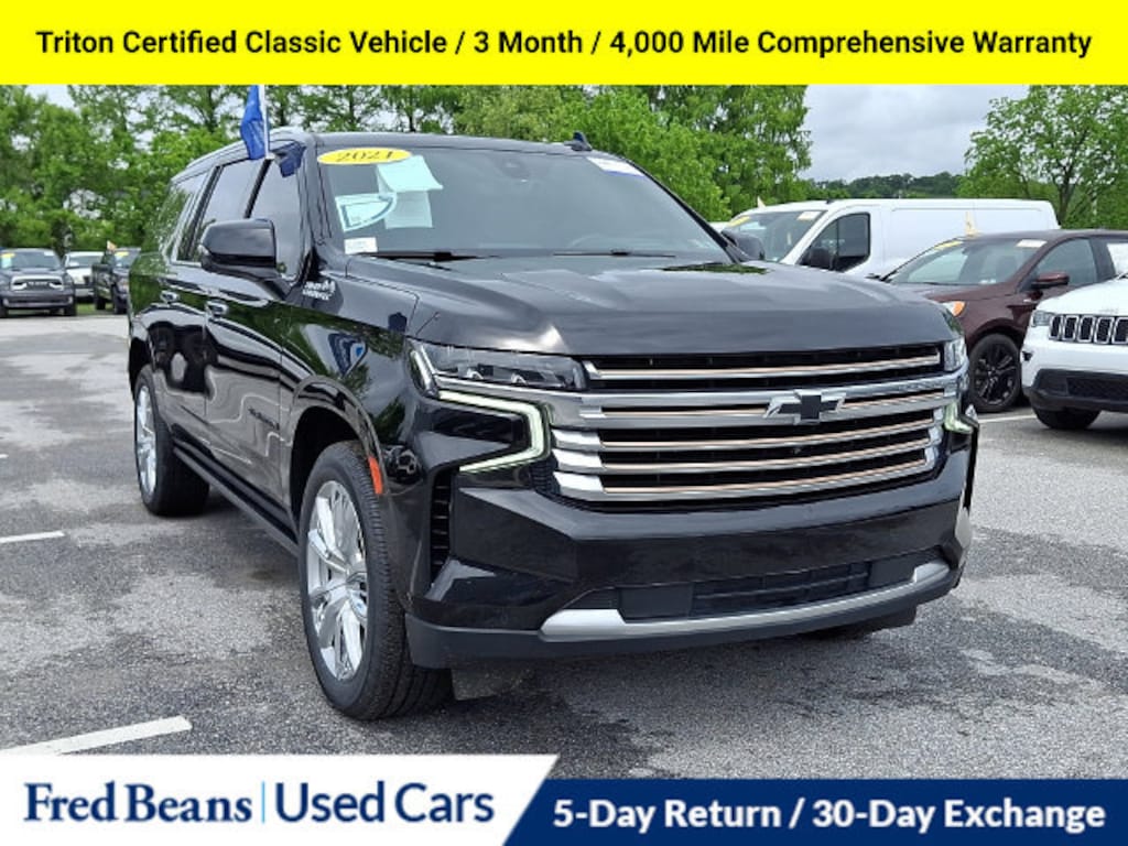 Used 2021 Chevrolet Suburban High Country SUV