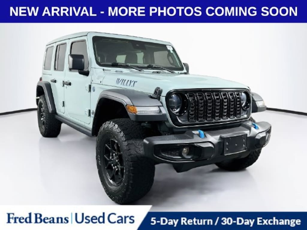 Used 2024 Jeep Wrangler 4xe Willys 4xe SUV