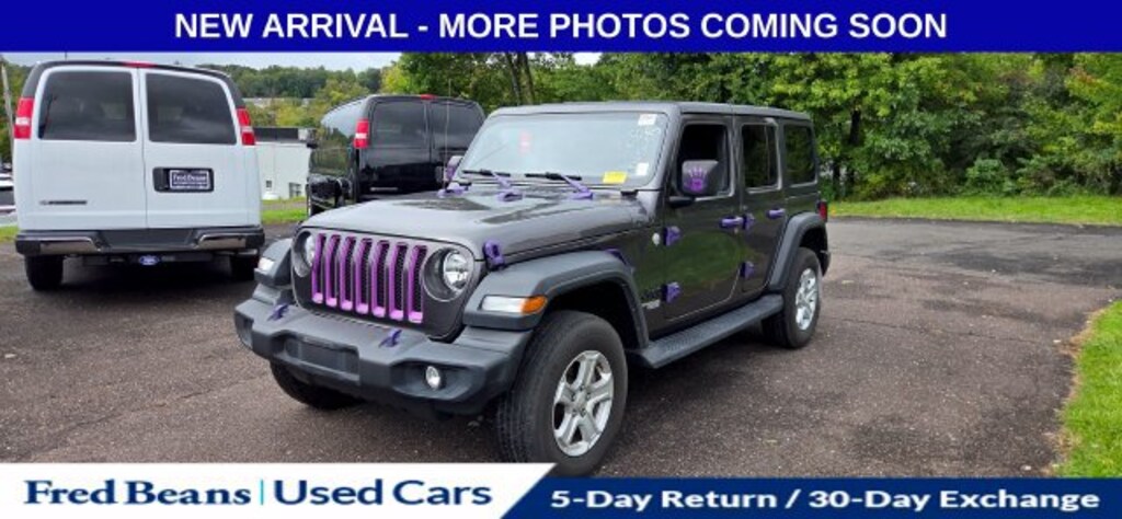 Used 2021 Jeep Wrangler Unlimited Sport S 4x4 SUV