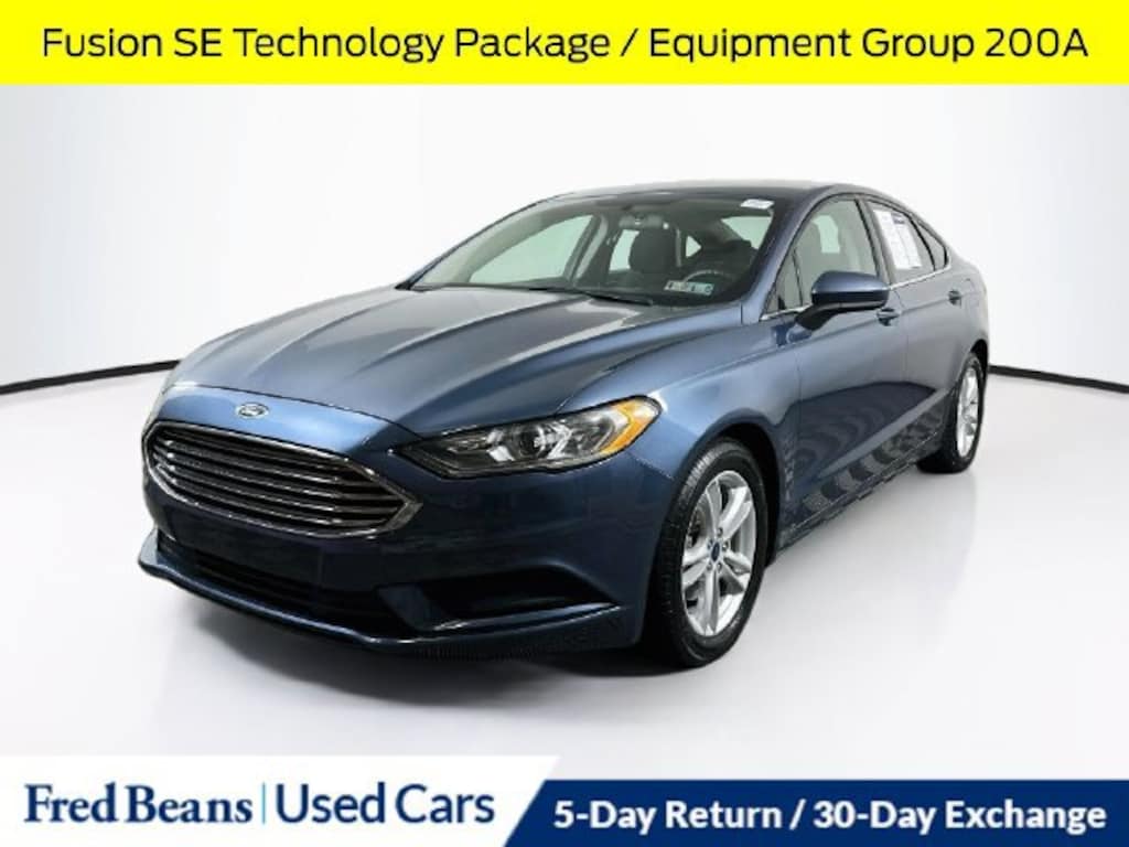 Used 2018 Ford Fusion SE