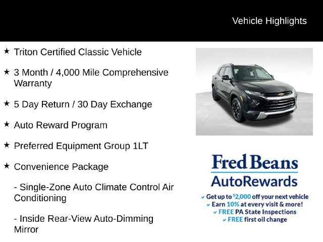 Used 2023 Chevrolet Trailblazer LT SUV