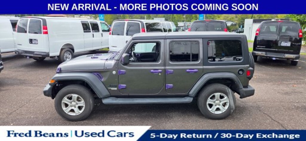 Used 2021 Jeep Wrangler Unlimited Sport S 4x4 SUV