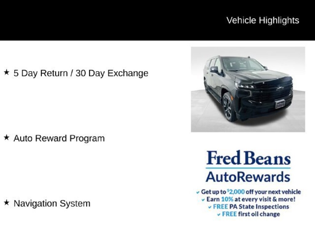 Used 2023 Chevrolet Suburban RST SUV