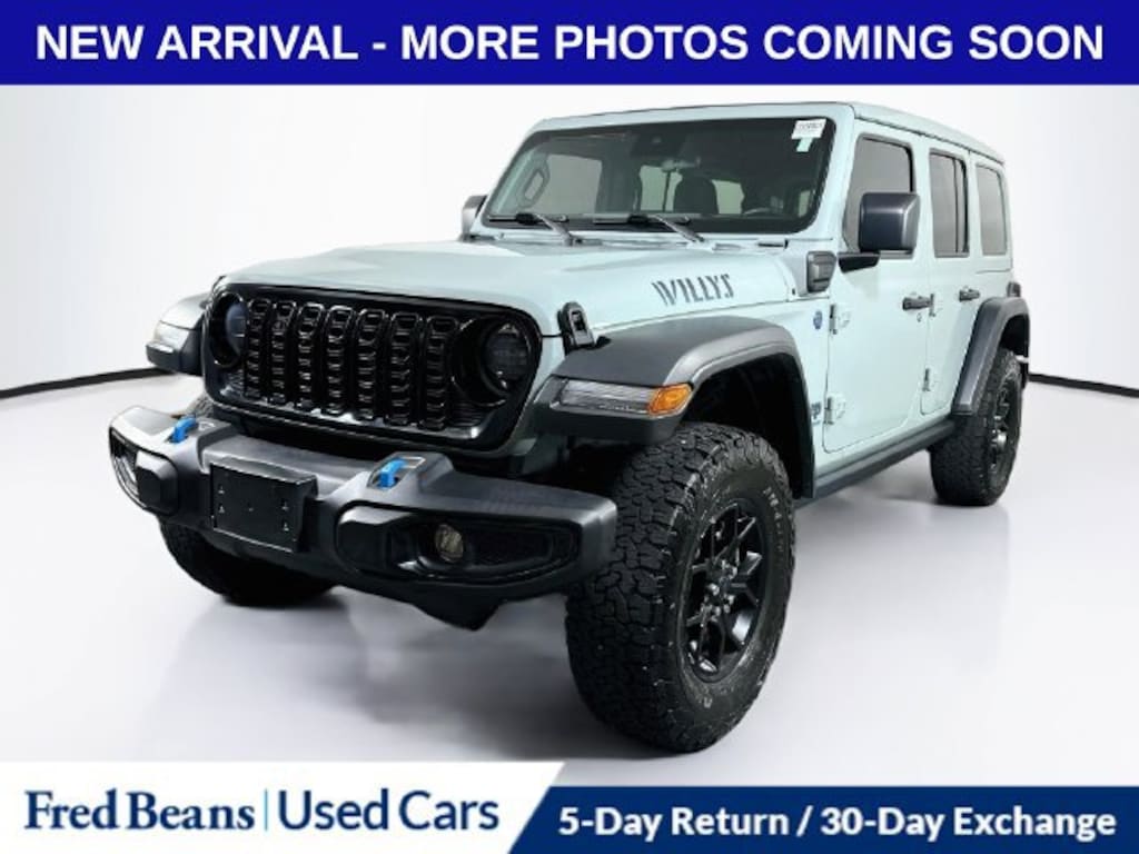 Used 2024 Jeep Wrangler 4xe Willys 4xe SUV