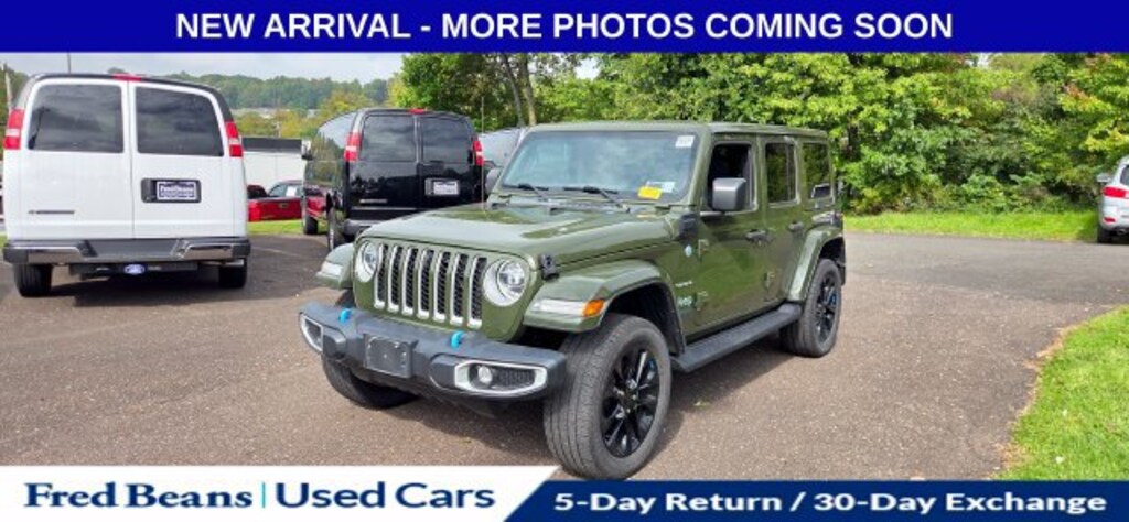 Used 2022 Jeep Wrangler 4xe Unlimited Sahara 4x4 SUV