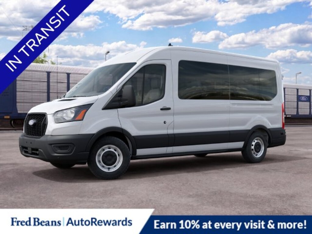 New 2027 Ford Transit-350 Passenger XL Wagon Medium Roof Van