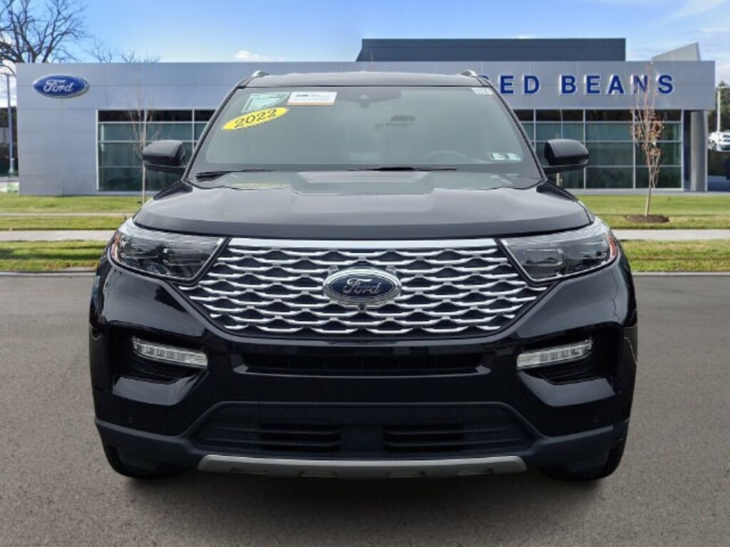 Certified 2022 Ford Explorer Platinum SUV