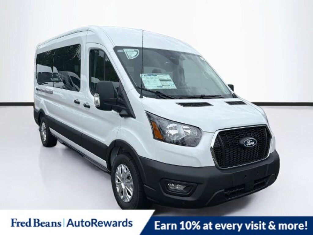 New 2027 Ford Transit-350 Passenger XL Wagon Medium Roof Van