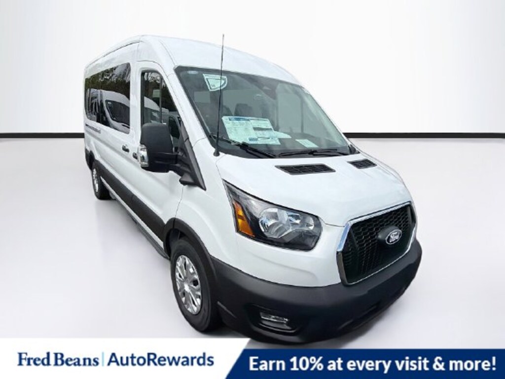 New 2027 Ford Transit-350 Passenger XL Wagon Medium Roof Van