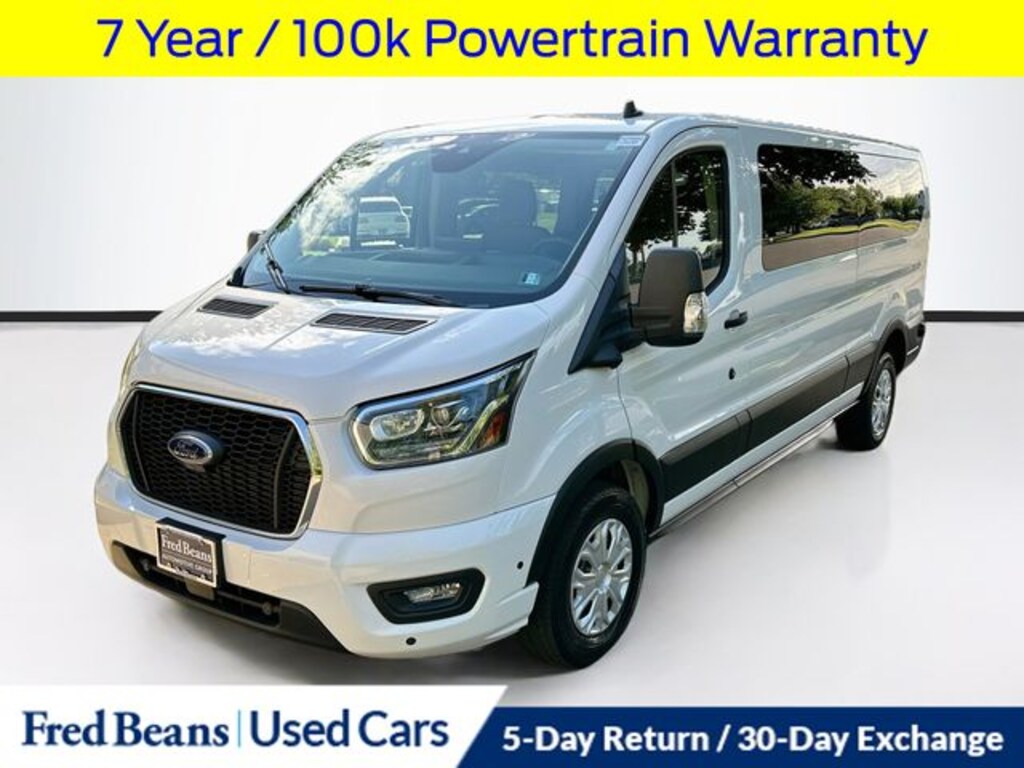 Certified 2024 Ford Transit-350 XLT Wagon Low Roof Van