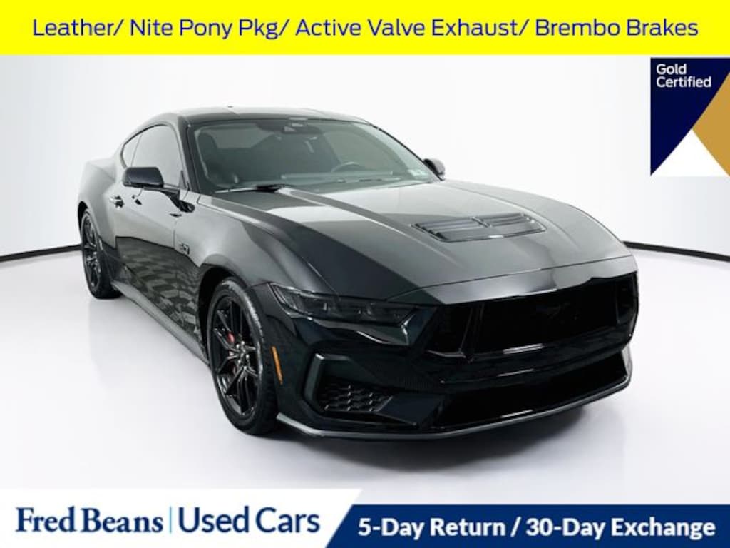 Certified 2025 Ford Mustang GT Premium Coupe