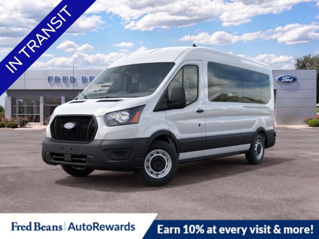 New 2027 Ford Transit-350 Passenger XL Wagon Medium Roof Van