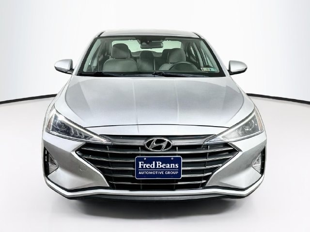 Used 2019 Hyundai Elantra SEL with VIN KMHD84LF3KU863383 for sale in Doylestown, PA