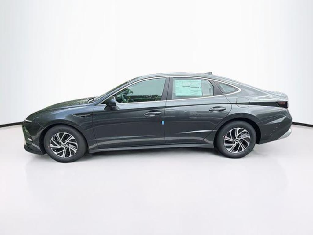 New 2026 Hyundai Sonata Hybrid Blue Sedan