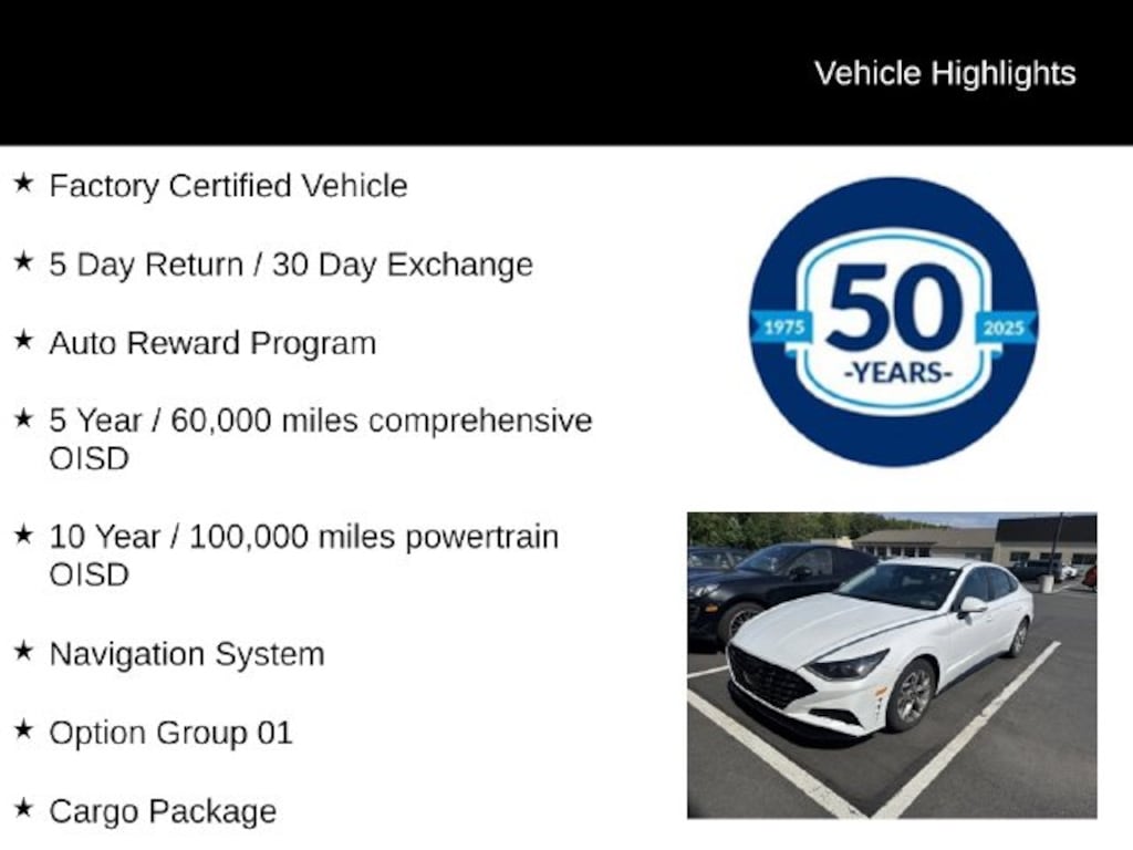 Used 2023 Hyundai Sonata SEL Sedan