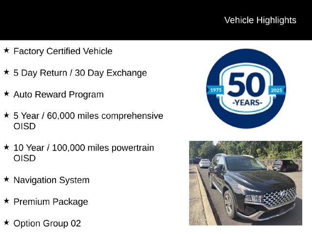 Certified 2023 Hyundai Santa Fe SEL SUV