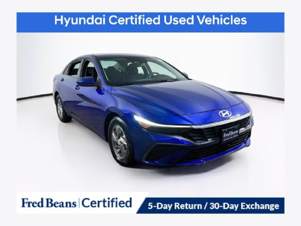 Certified 2024 Hyundai Elantra SE Sedan