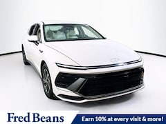 2026 Hyundai Sonata Hybrid Blue Sedan