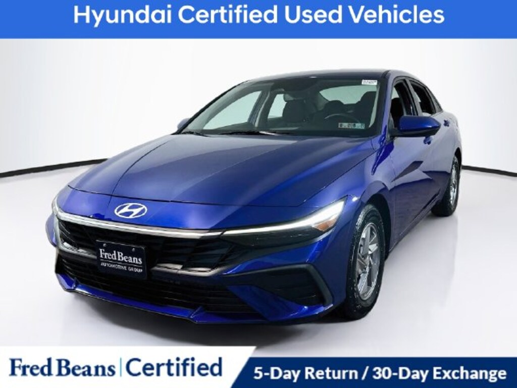 Certified 2024 Hyundai Elantra SE Sedan