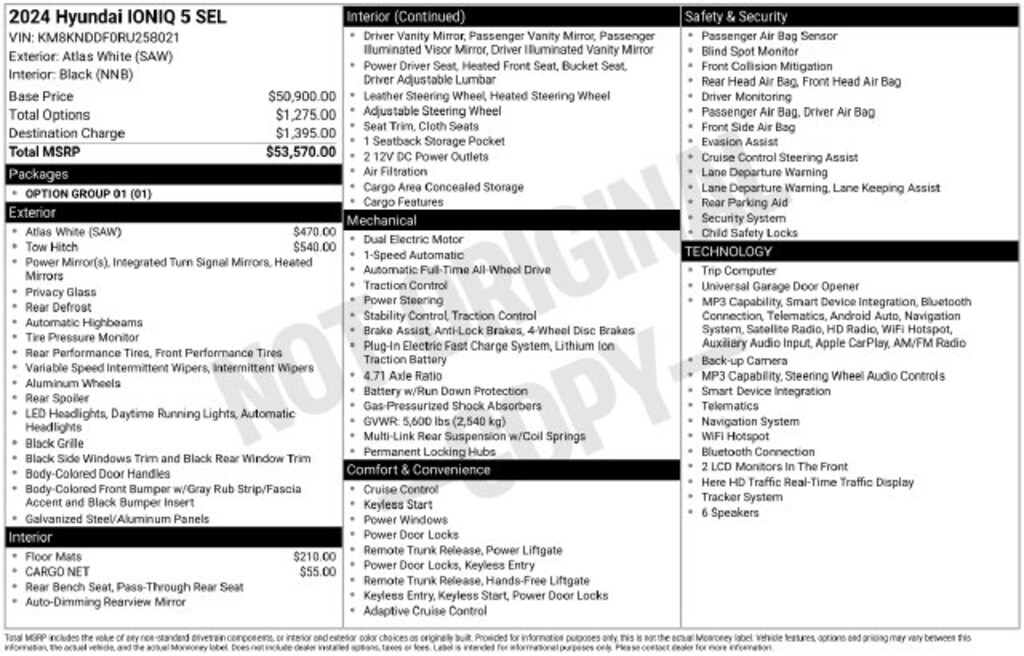 Used 2024 Hyundai IONIQ 5 SEL SUV