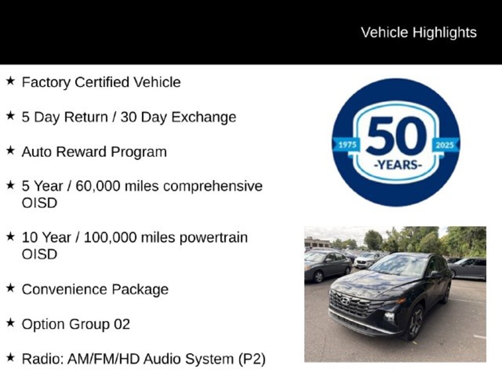 Certified 2024 Hyundai Tucson SEL SUV