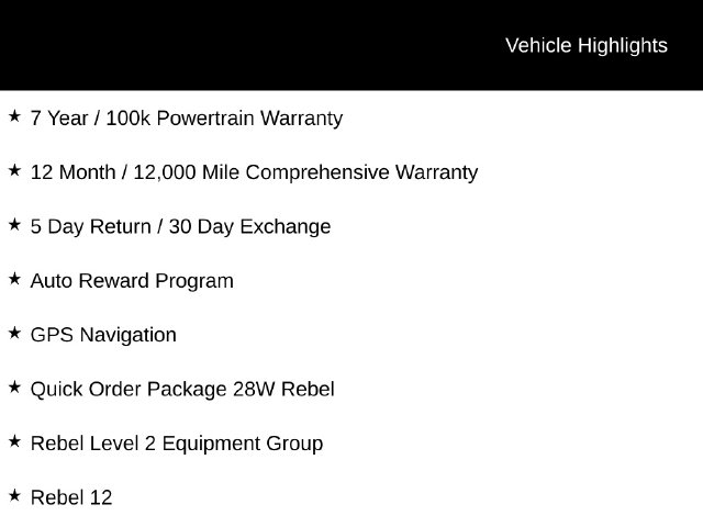 Used 2020 Ram 1500 Rebel Truck