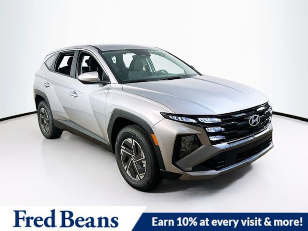 New 2026 Hyundai Tucson Hybrid Blue SUV