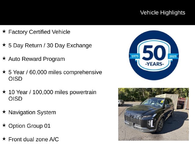 Certified 2024 Hyundai Palisade Limited SUV
