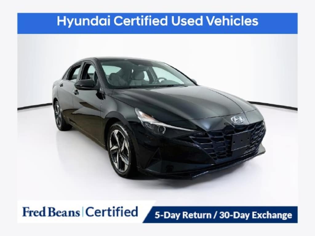 Certified 2023 Hyundai Elantra SEL Sedan