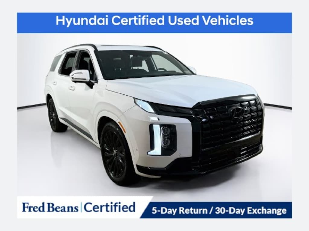 Certified 2025 Hyundai Palisade Calligraphy Night Edition SUV