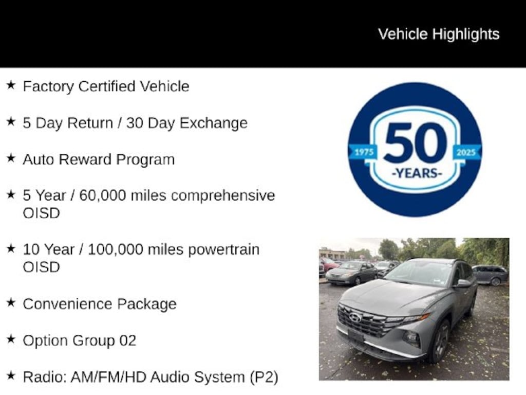 Certified 2024 Hyundai Tucson SEL SUV