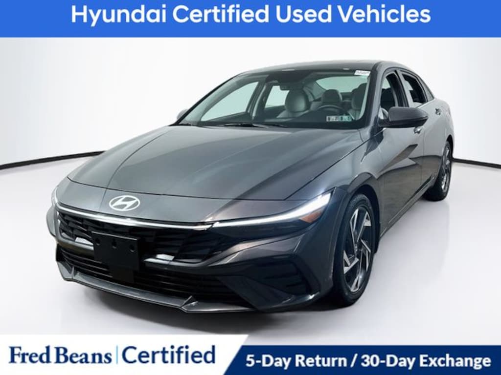 Certified 2026 Hyundai Elantra Limited Sedan