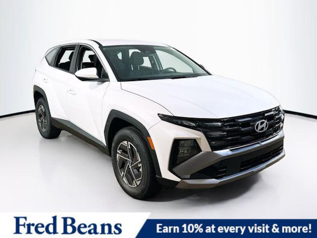 New 2026 Hyundai Tucson Hybrid Blue SUV