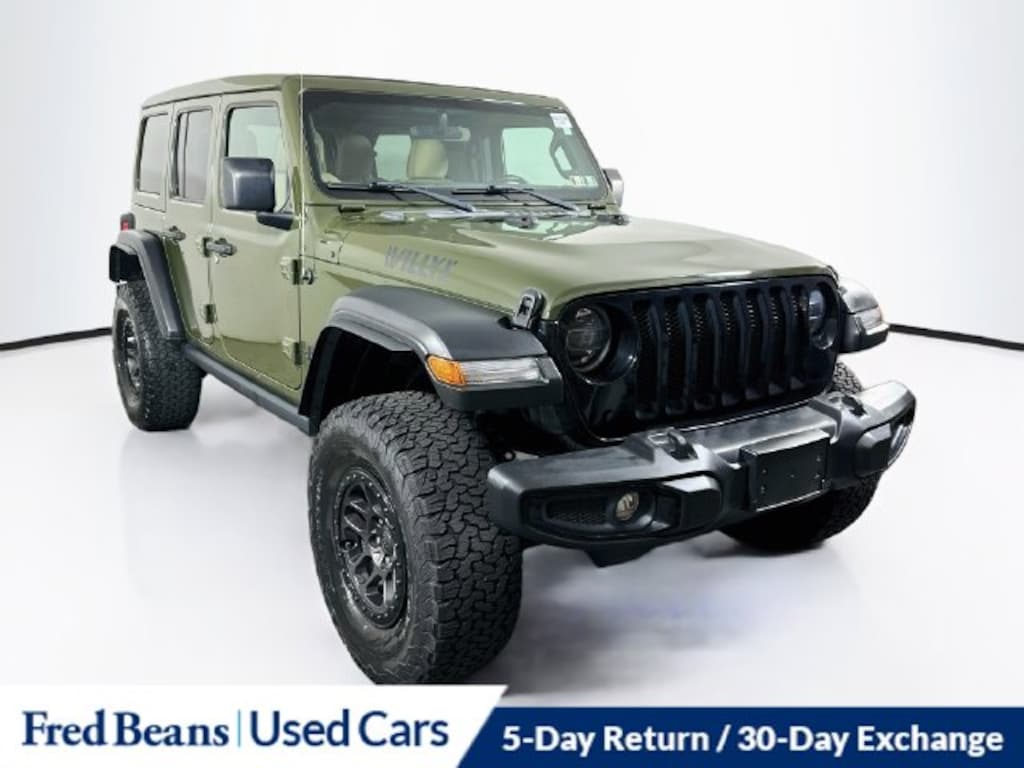 Used 2022 Jeep Wrangler Unlimited Willys SUV