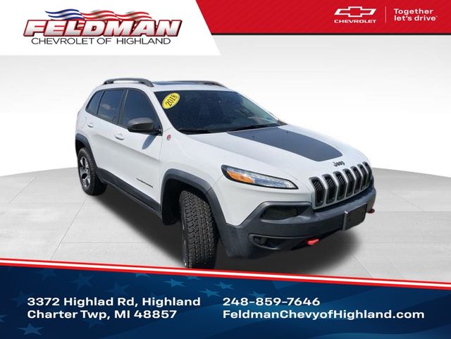 2018 Jeep Cherokee Trailhawk Leather Plus