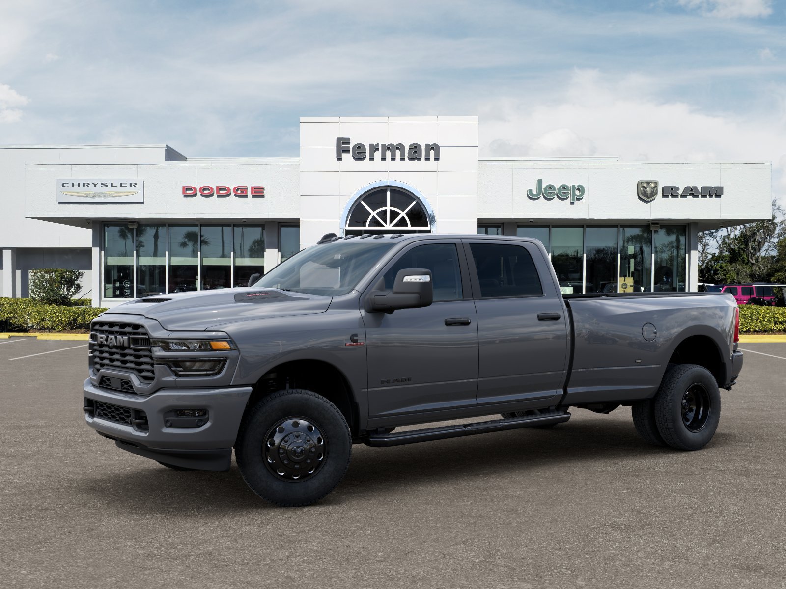 New 2027 Ram 3500 Big Horn Truck Crew Cab