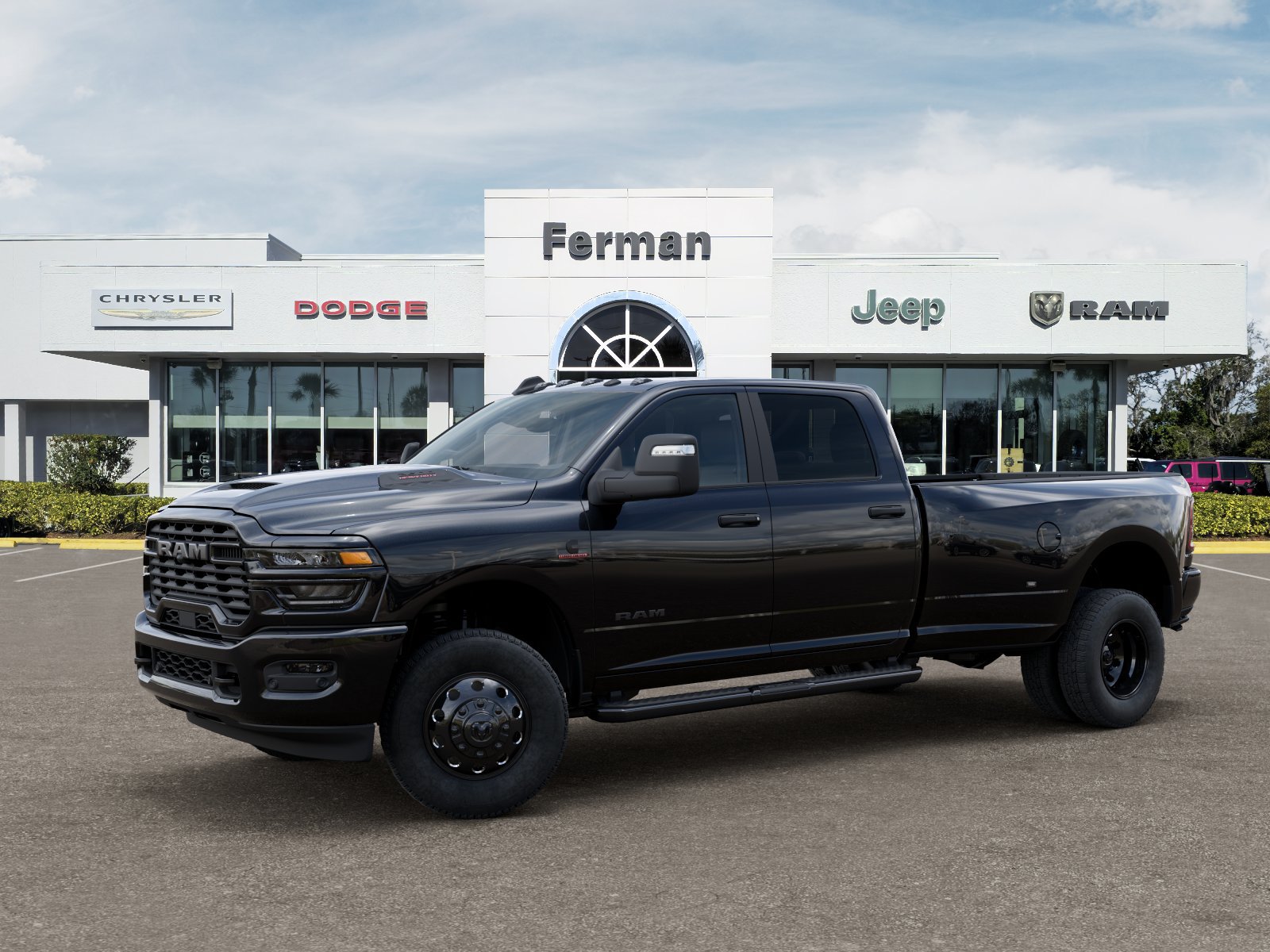 New 2027 Ram 3500 Big Horn Truck Crew Cab