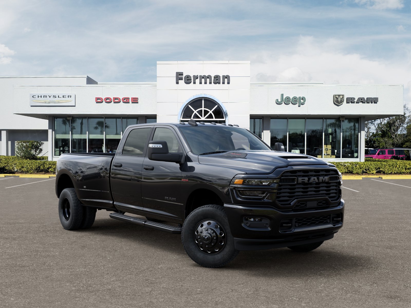 New 2027 Ram 3500 Big Horn Truck Crew Cab