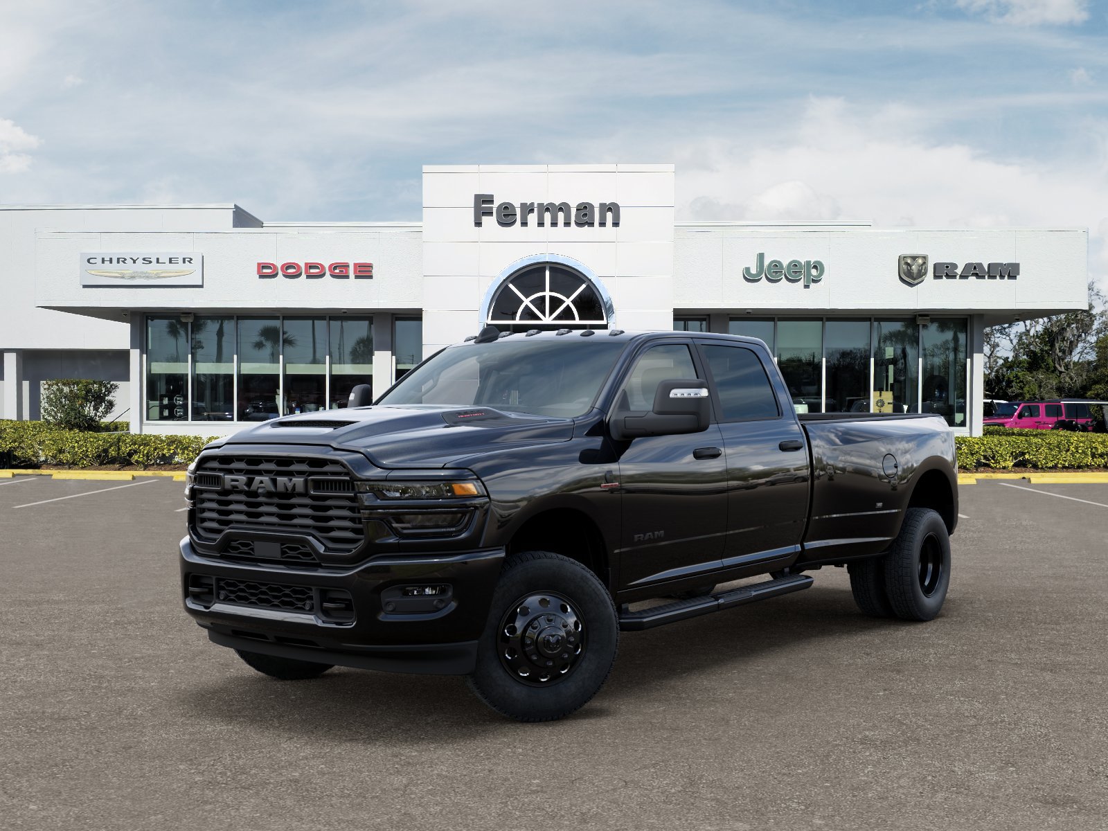 New 2027 Ram 3500 Big Horn Truck Crew Cab