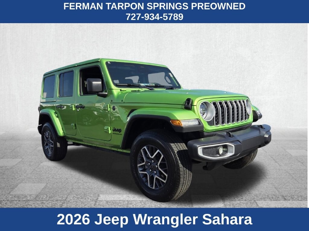 Used 2026 Jeep Wrangler Sahara SUV